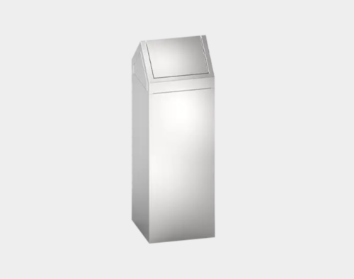 ASI 0839-T WASTE RECEPTACLE WITH DUAL SWING TOP (19 GAL.) – FREE STANDING